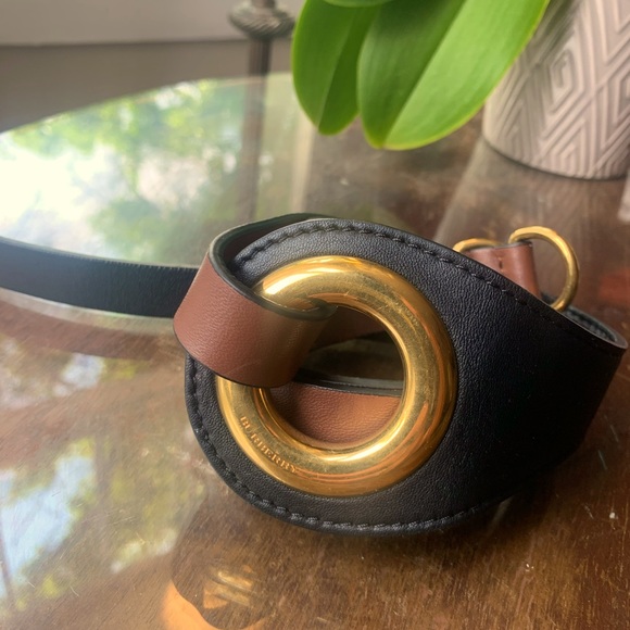 Burberry Grommet Lambskin Waist Belt - Picture 1 of 3